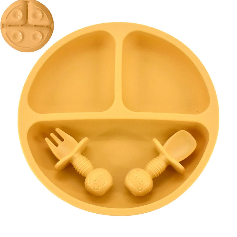 Baby Weaning Silicone Tableware