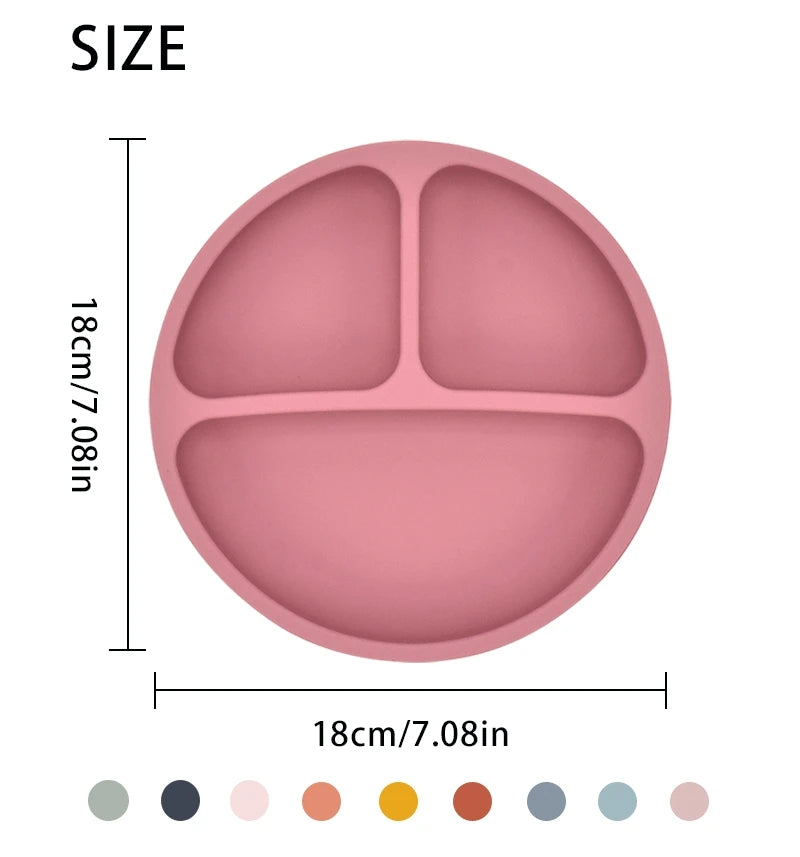 Baby Weaning Silicone Tableware